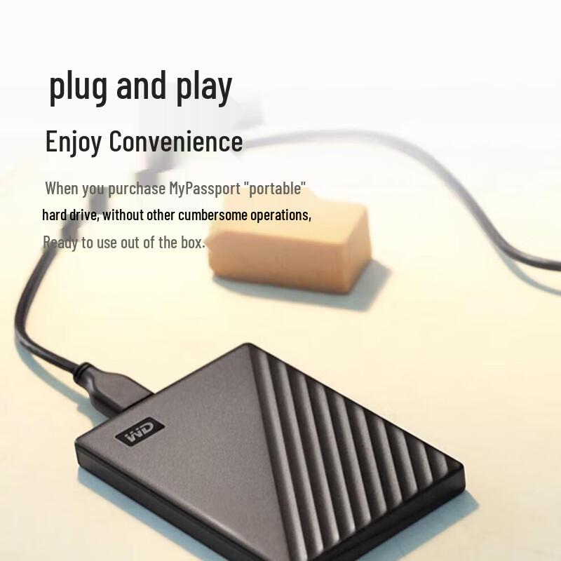 Портативный внешний жесткий диск Western Digital My Passport