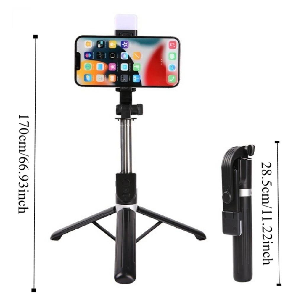 1.7m Bluetooth Selfie Stick Portable Selfie Stick Tripod Practical Telescopic Selfie Stick  Home