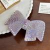 Trendy Rhinestone Bow Knot Acetate Hair Clip High-end Hair Accessory For Women