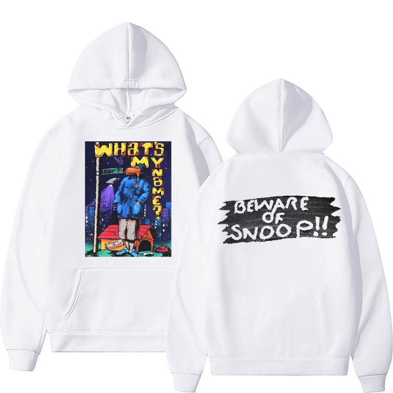 Рэппер Snoop Doggy Dogg Толстовка с принтом Унисекс Женская Хлопковая толстовка европейского размера Унисекс Хип-хоп Трендовые толстовки Пальто Унисекс Модные толстовки