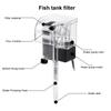 External Fish Tank Filter, External Hanging Aquarium Filter Thin Aquarium External Type Hanging Water Pump Fish Tank Filter