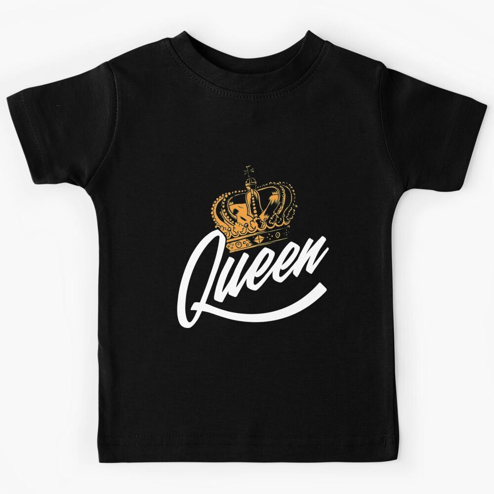 Queen Text Kids T-Shirt
