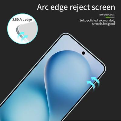 Защитная пленка для экрана vivo S30 5G MOFI 9H Полный клей Полное покрытие Высокоалюминиево-силикатное стекло