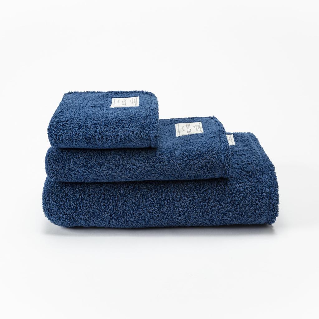 Полотенце Imabari Fluffy Blue Bella Towel BT Navy 69x140 Double Star 1-04116-11-KON