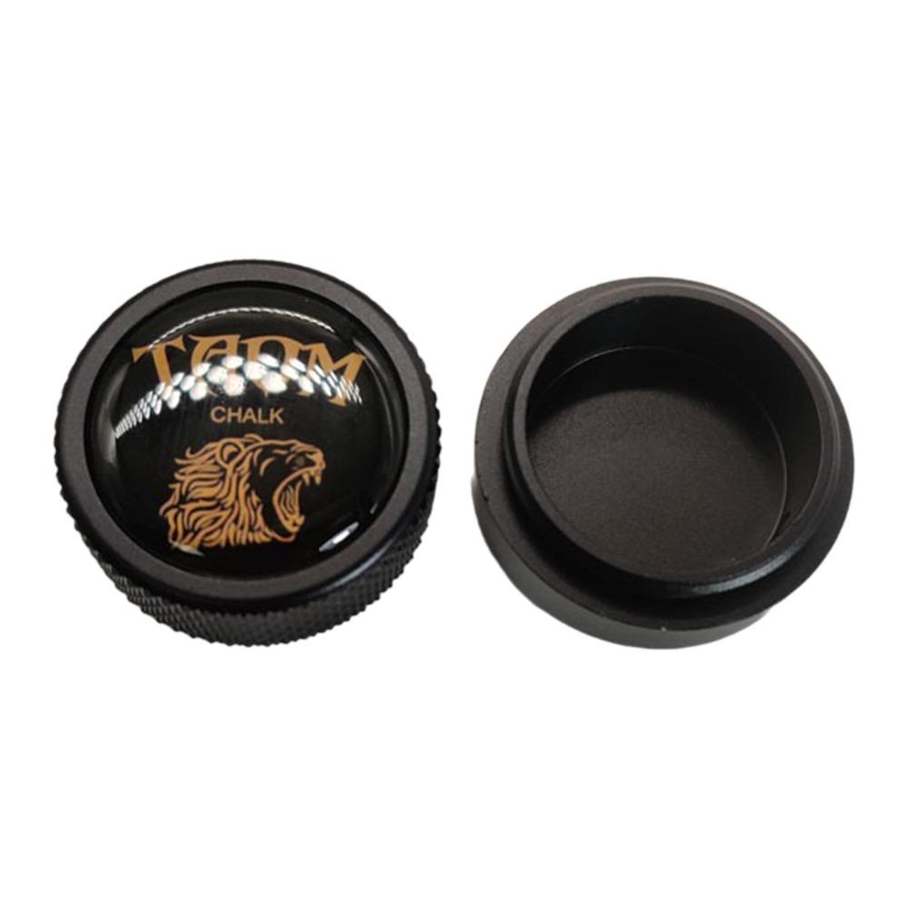 Aluminum Zinc Zinc Alloy Billiard Chalk Storage Round Shaped Chalk Tip Case Pool Chalk Holder Game Rooms