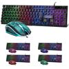 CHONCHOW Gaming Keyboard Mouse Set, Compatible with PS4 Switch, 108 Keys, Japanese Layout, [No Conversion][Conversion] Keys, LED Backlight, 19 Keys,