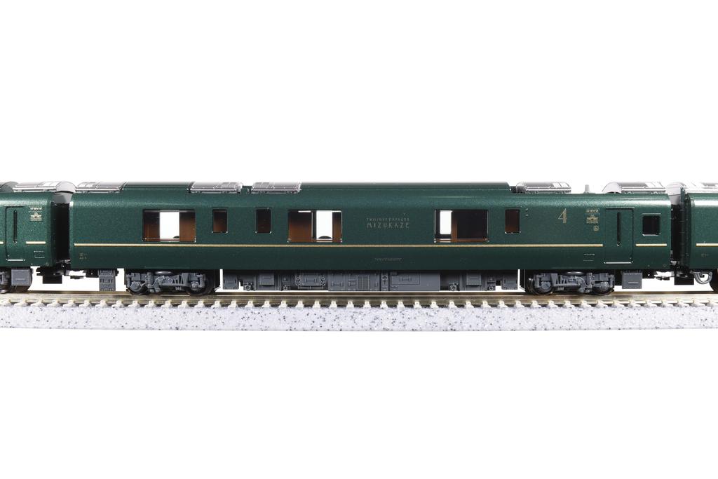 KATO Масштаб N Серия 87 EXPRESS Базовая модель Дизель "TWILIGHT Mizukaze" Набор из 4 вагонов, Железная дорога, Вагон, 10-1965