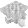 Set of 12 Individual Jars with Screw Lids In a Box. Ref 13188