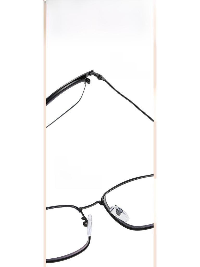 Прогрессивные бифокальные очки высокой четкости с защитой от синего света: Металлическая полуоправа, линзы, меняющие цвет, для ближнего и дальнего зрения для пожилых людей.