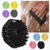 1/2Pcs Silicone Bath Brush Skin Exfoliating Body Scrubber with Massage Bristles Anti-Slip
