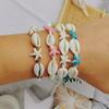 Bohemia Style Vintage Jewelry Handmade Braided String Bracelet For Women Conch Starfish Design Unisex Bracelets Jewelry Gifts