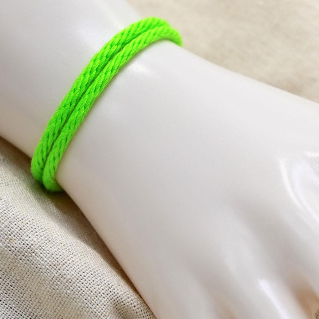 Плетеный браслет Регулируемый Плетеный Веревочный Шнурок Ручная Цепочка Шнур День Рождения Праздник Свадьба Работа Свидание Модные Украшения для