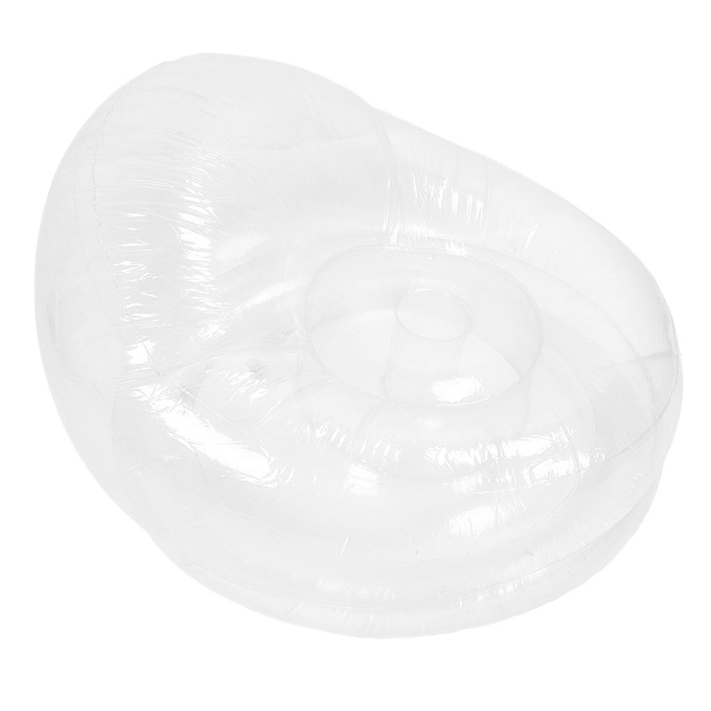 Надувное кресло Прозрачное Надувное кресло Забавное Сиденье-софа Надувная мебель для дворовых вечеринок, садов, спален