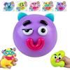 НОВЫЕ Smushers Squishy, Сменные Лица, Сенсорные Мячики-Антистресс с Медленным Восстановлением, для Взрослых Детей