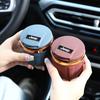 Car Ceramic Ashtray LED Light Ash Tray Cup Auto Accessories For Jeep Grand Cherokee Wrangler JK Gladiator Compass Renegade Recon NXJPT1