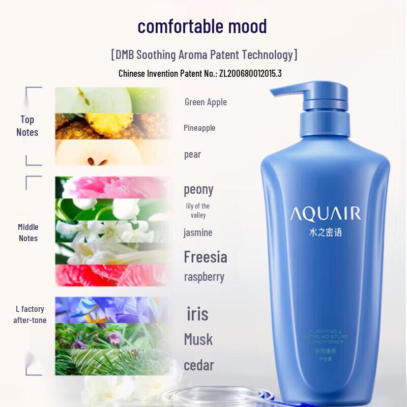 Shiseido Кондиционер Aquair Очищающий и Питающий 600 мл