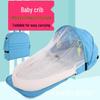 Portable Foldable Baby Bed with Mosquito-Proof Cover