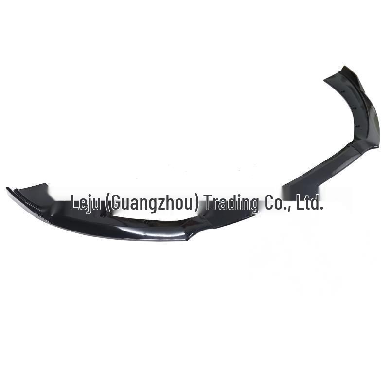 Трехсоставной передний сплиттер кузова, глянцево-черный, для Ford Mustang 2015-2017