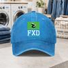 FXD Washed Baseball Cap  Adjustable Lightweight Duckbill Hat for Parties Gatherings Fashion  Outdoor