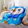 Bonsly  Print Flannel Blanket, High quality Comfortable for All Seasons, Home Decor, Warmth and Comfort