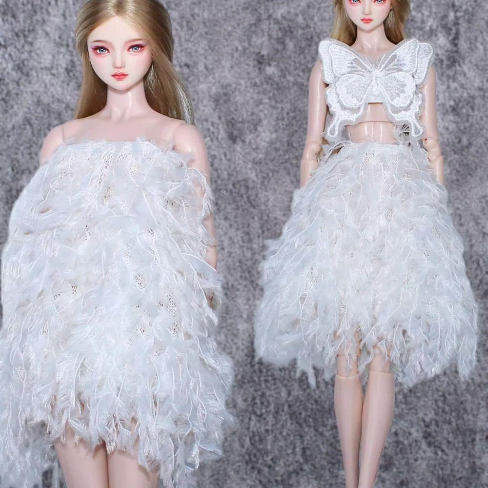 Модная кукольная одежда для вечеринок, повседневная одежда, плюшевое пальто, новая одежда для кукол 30 см, одежда для кукол 11,5"/1/6 BJD