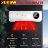 2000W 3 Gears Wall-Mounted Electric Heater Waterproof Remote Control Air Conditioning Machine Heat Energy Saving