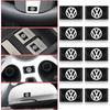 B5 VW Для Volkswagen 10 шт. Новые 3D Эпоксидные Наклейки на Автомобиль Маленькие Наклейки с Капельным Клеем Для Volkswagen Golf Passat B6 Magotan Touran Arteon