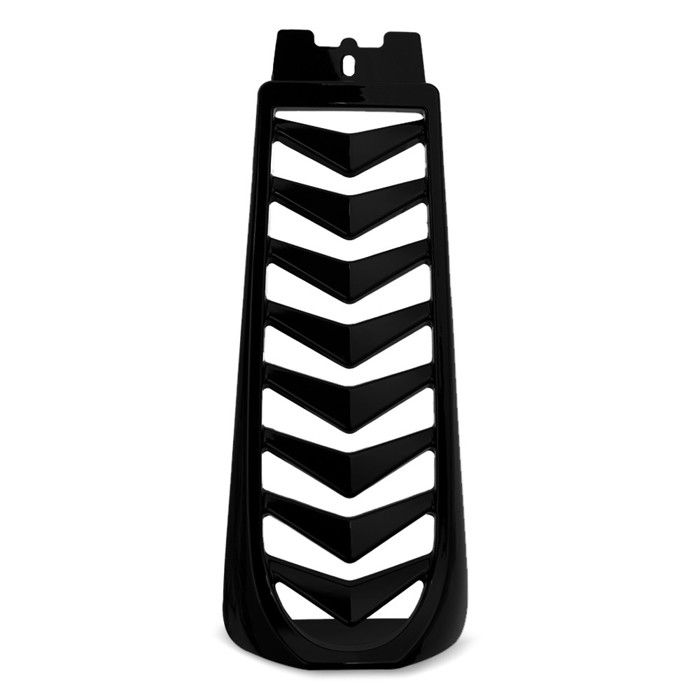 Sabot moteur pour Harley Davidson Softail 18-25 Cache radiateur CV6 noir mat