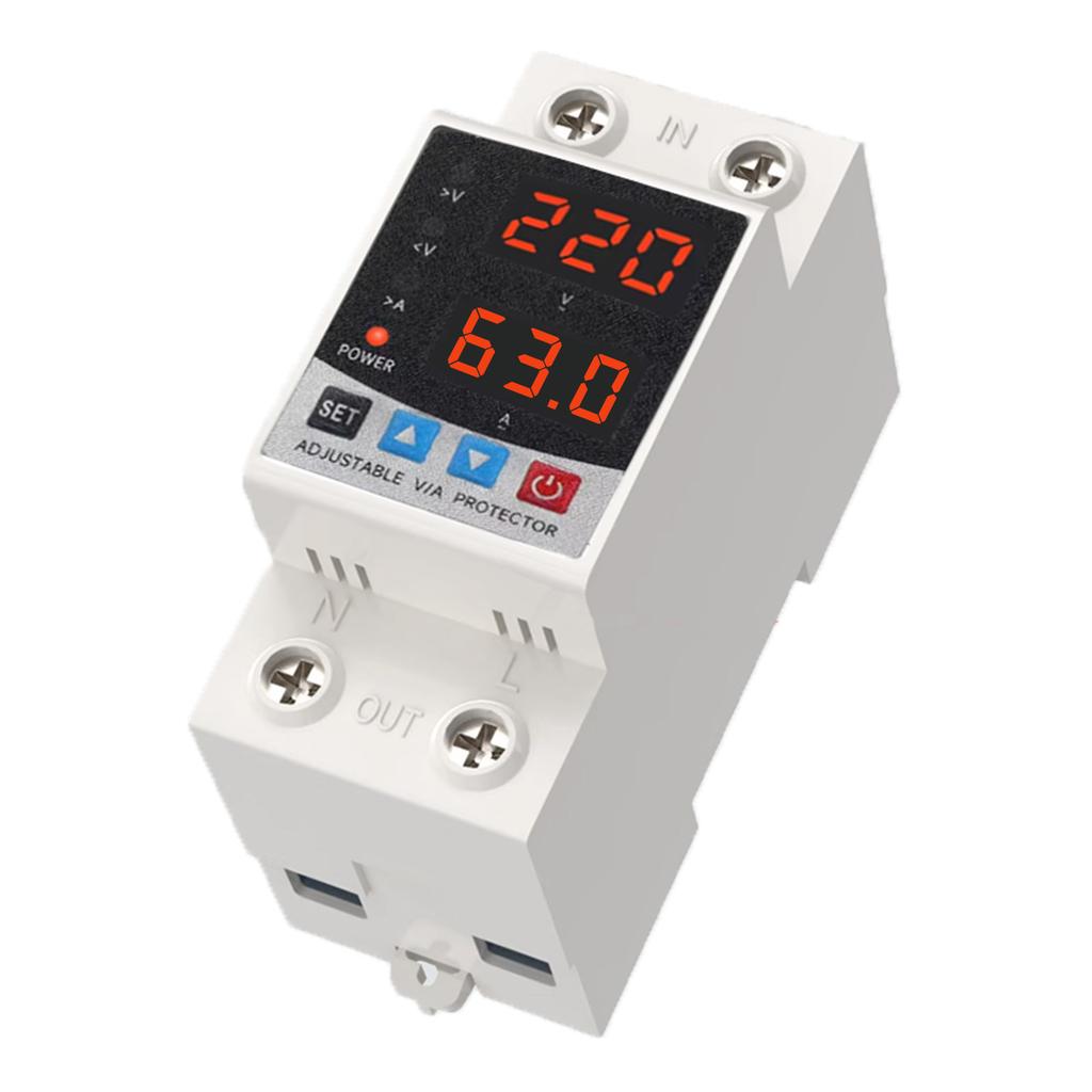 Under Over Voltages Protectors Voltages Output Stabilizer Single Phase Voltages Protectors Relays Reset Protectors