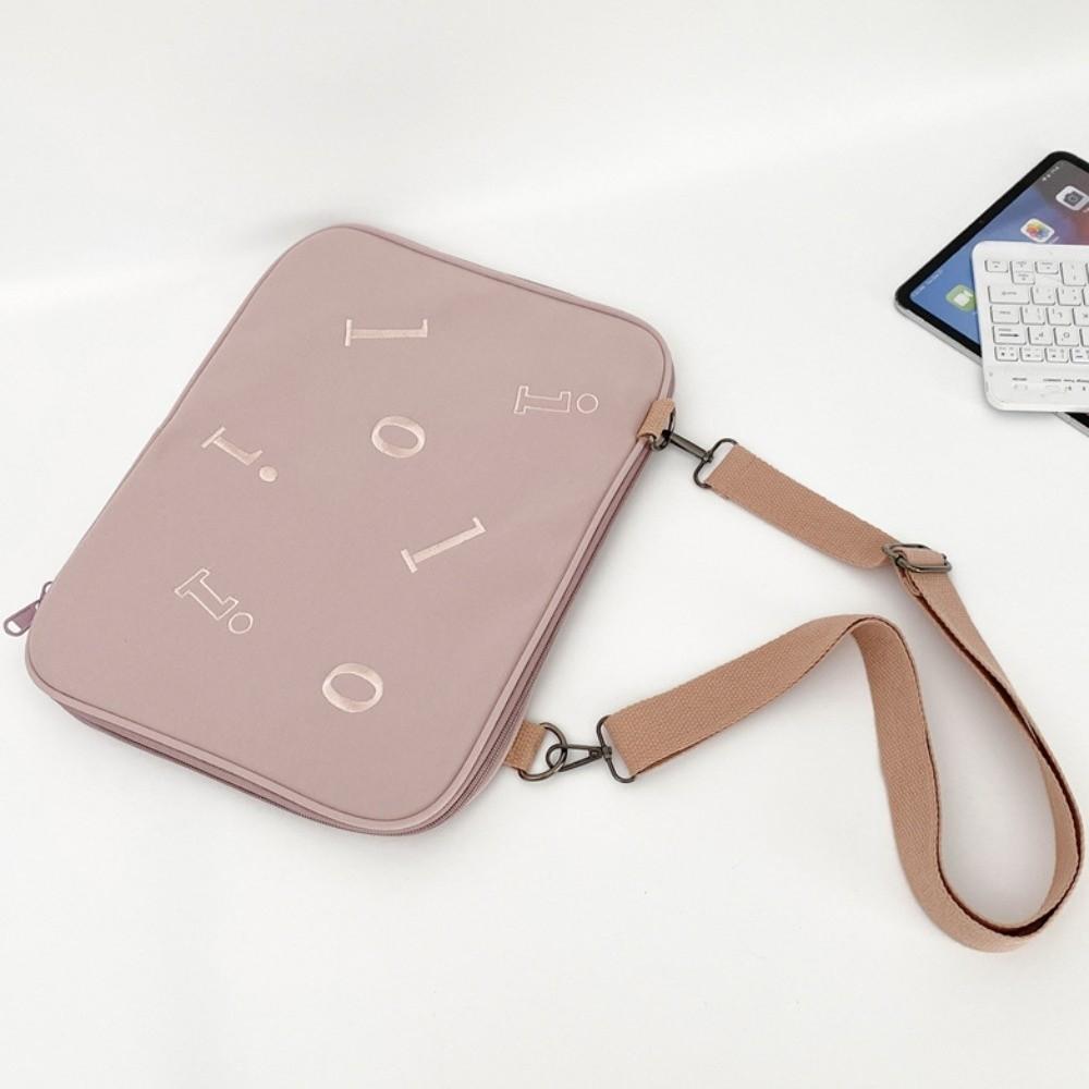 With Shoulder Strap Crossbody Laptop Bag Portable Shockproof Tablet Sleeve Bag Protective Thin Girl Computer Bag Laptop Case