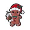 Christmas Gingerbread Man Enamel Pins Custom Bow Cookies Brooches Lapel Badges Clothes Funny Jewelry Gift for Kids Friends