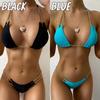 Two-Piece Gold Chain Triangle Half Cup Sexy Bikini Women Swimwear Women Swimsuit Padded Bathing Suit