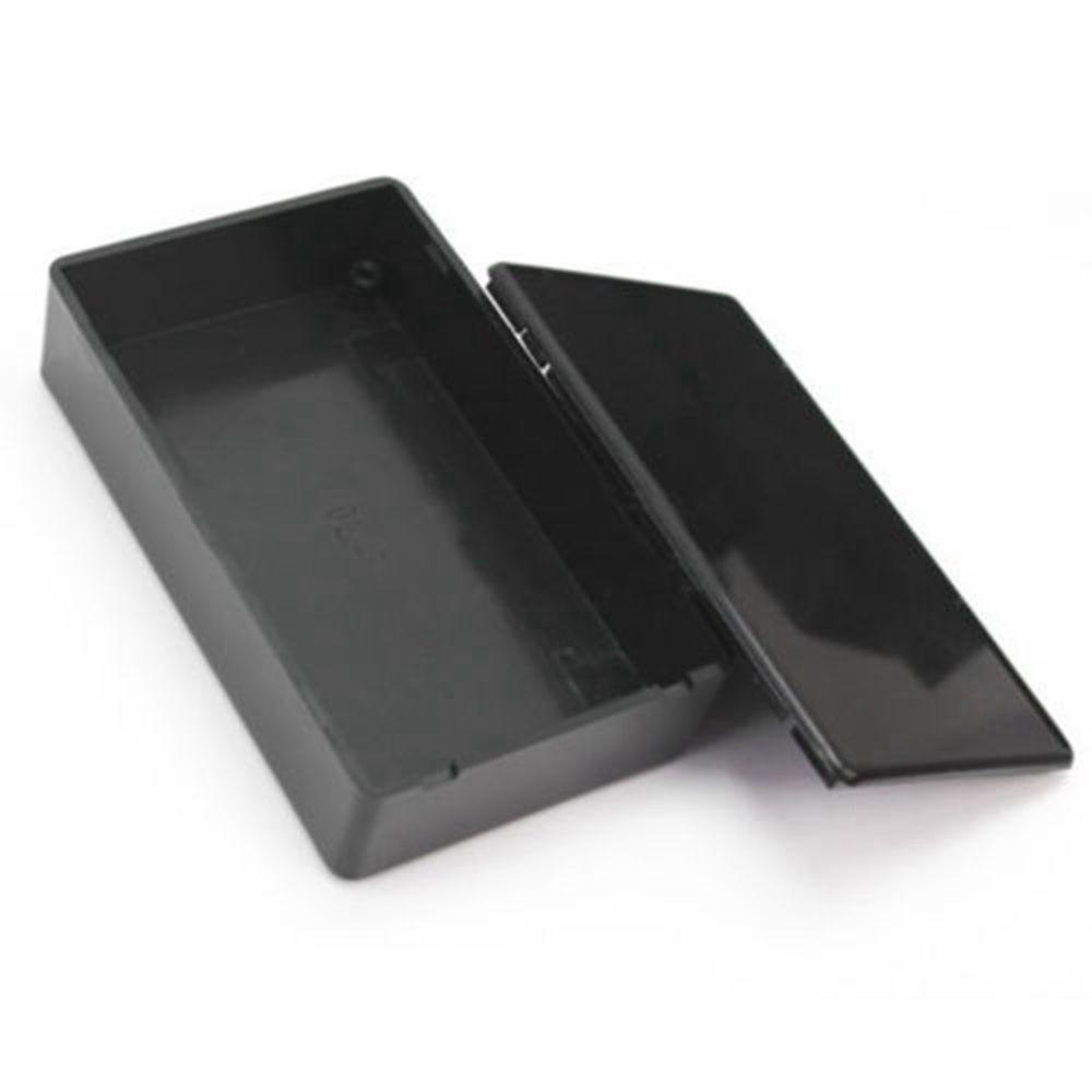 1/2pcs Plastic Waterproof Black DIY Housing Instrument Case Plastic Electronic Project Box Electric Supplies