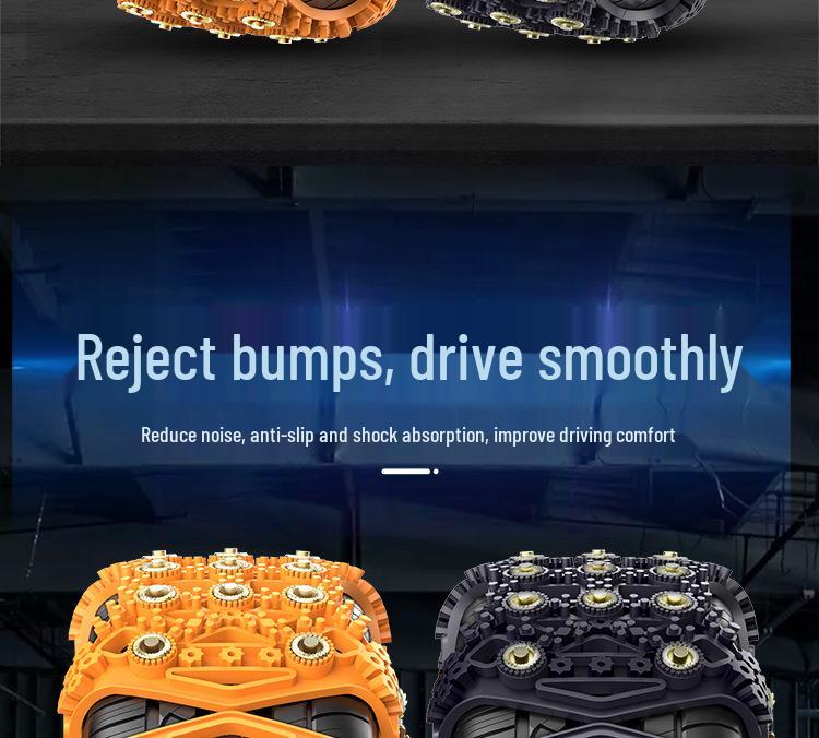 Универсальные автомобильные аварийные противоскользящие цепи для седанов и внедорожников - Безопасность на снежной дороге