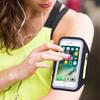 Running Armband with Earphone Bag for iPhone 17 16 15 Max Pro Plus Samsung  Phone Holder for Running with Card Slot Key Pockets