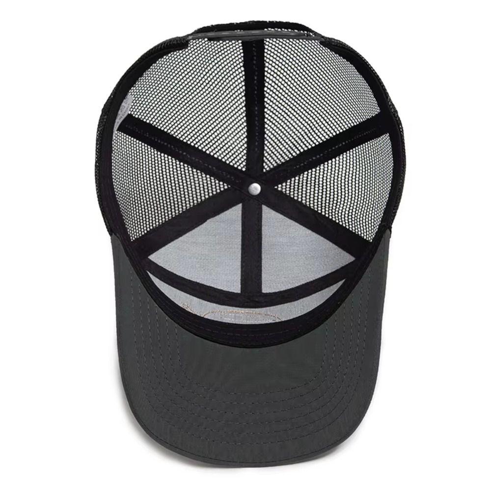 Shark Pattern Fishing Cap Adjustable Trucker Hat Summer Baseball Cap Hip Hop