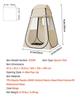 Pop up Sports Tent, 1.2x1.2 m Clear Bubble Tent for 1 Person, Waterproof Outdoor Pod with Floor Mat & Top Cover, Garden Igloo Dome Tents Camping