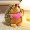 Decor Valentine Gift Stuffed Animals Hedgehog Plush Toy Plush Hedgehog Couple Plush Animal Doll