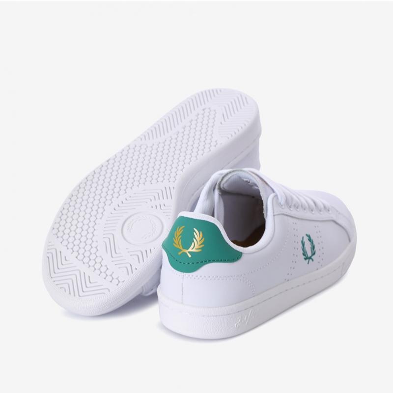 Fred Perry Унисекс кроссовки B721 Кожаные