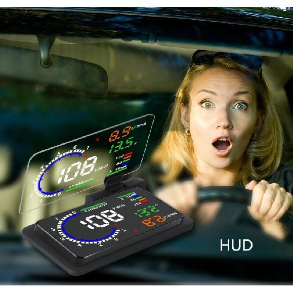 6-дюймовый Универсальный H6 Автомобильный HUD Проектор на лобовое стекло Держатель для телефона Навигация Смартфон GPS HUD для любых автомобилей