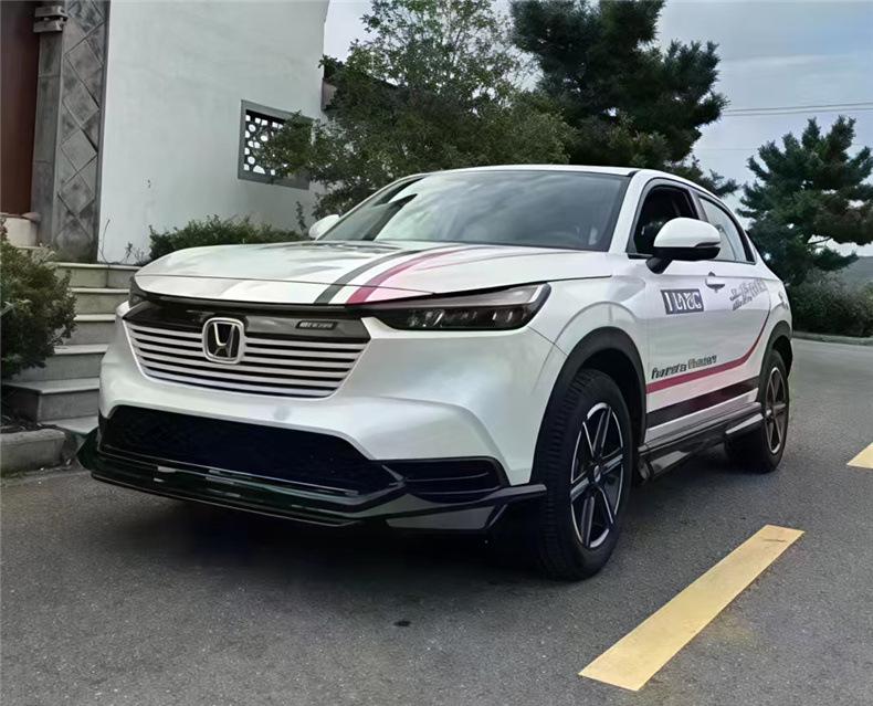 2022 Honda Vezel HRV Обвес в стиле Mugen: Передний сплиттер, Пороги, Задний диффузор