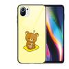 TOPLBPCS милый rilakkuma закаленное стекло чехол для телефона чехол для xiaomi redmi 11 Lite pro Ultra 10T 10 9 8 cc se чехол силиконовые чехлы