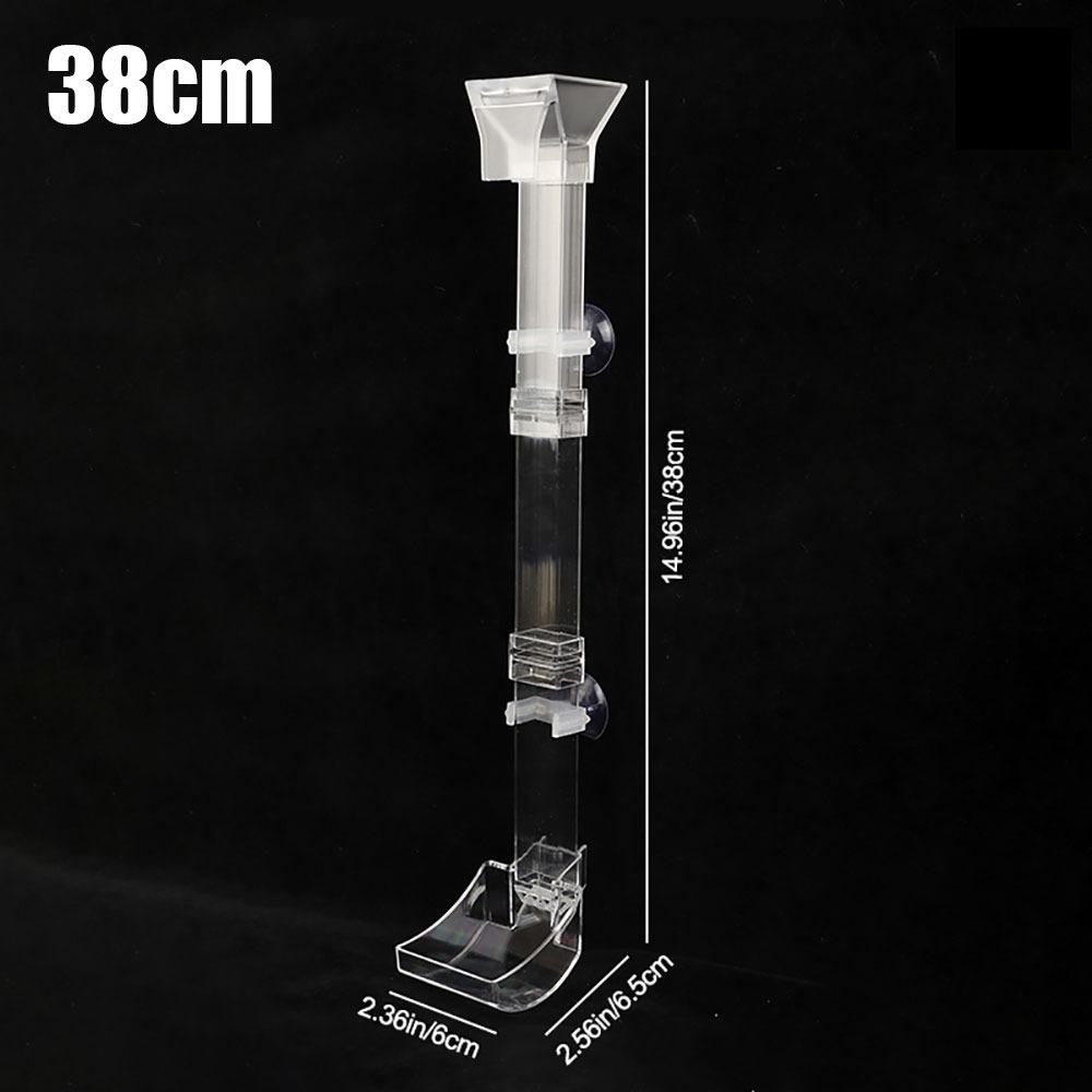 1 шт. Трубка для кормления рыб и креветок в аквариуме, прозрачная кормушка для рыб и креветок, прочная кормушка для аквариума