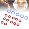 Набор для замены уплотнительных колец для кофемашины, 17 шт., силиконовые 5 шт., большая шайба 12 шт., маленькая прокладка для кофемашин BES900 920 980 990, синий и красный