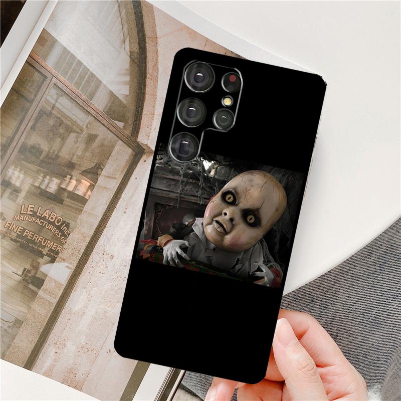 Creepy Dolls Phone Case For Samsung Galaxy S25 Ultra S9 S10 S20 S21 S22 S23 S24 Plus S24 FE Bumper Cover