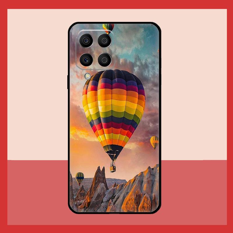 Чехол для путешествий на воздушном шаре в горах для Samsung Galaxy M52 M32 M53 M16 M11 M21 M31 M35 M12 M13 M14 M15 M36 M56 M55 M34 M54