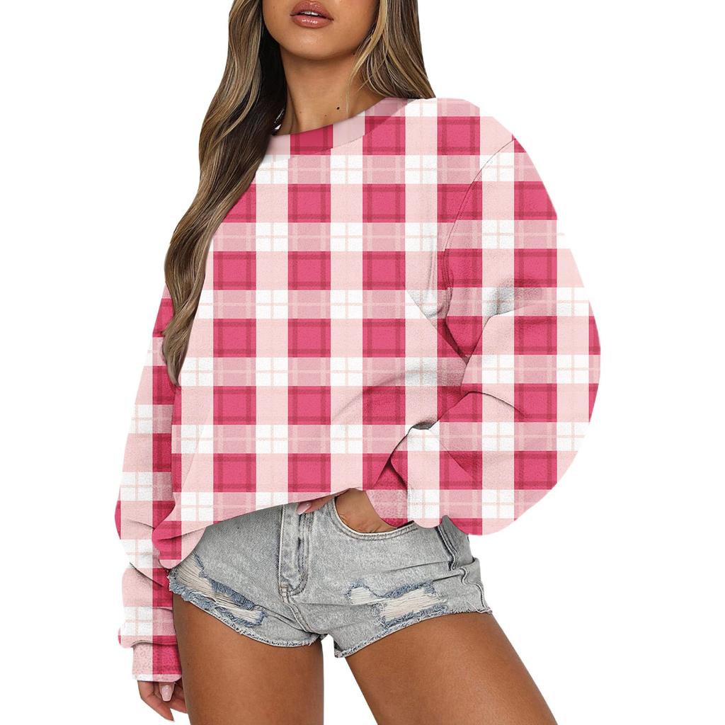 Женский осенне-зимний топ с длинным рукавом, повседневный свитер с круглым вырезом, свободный крой, флисовые топы Pollover