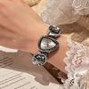 Crystal Women Bracelet Watches Top Brand Luxury Rhinestone Unique Design Quartz Wrist Watches For Ladies High Quality
