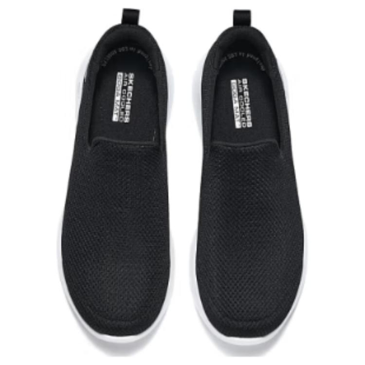 Skechers Go Walk Max Слипоны Удобные Сетчатые Мягкая Подошва Повседневная Обувь для Ходьбы Легкая Дышащая Низкие Кроссовки Стиль Жизни Мужские кроссовки 216236-BKW