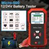Lancol Micro 40-3000 CCA Lithium Battery Test Lead Acid Battery Analyzer 500 12V Car Moto Battery Tester LED Display Instrument